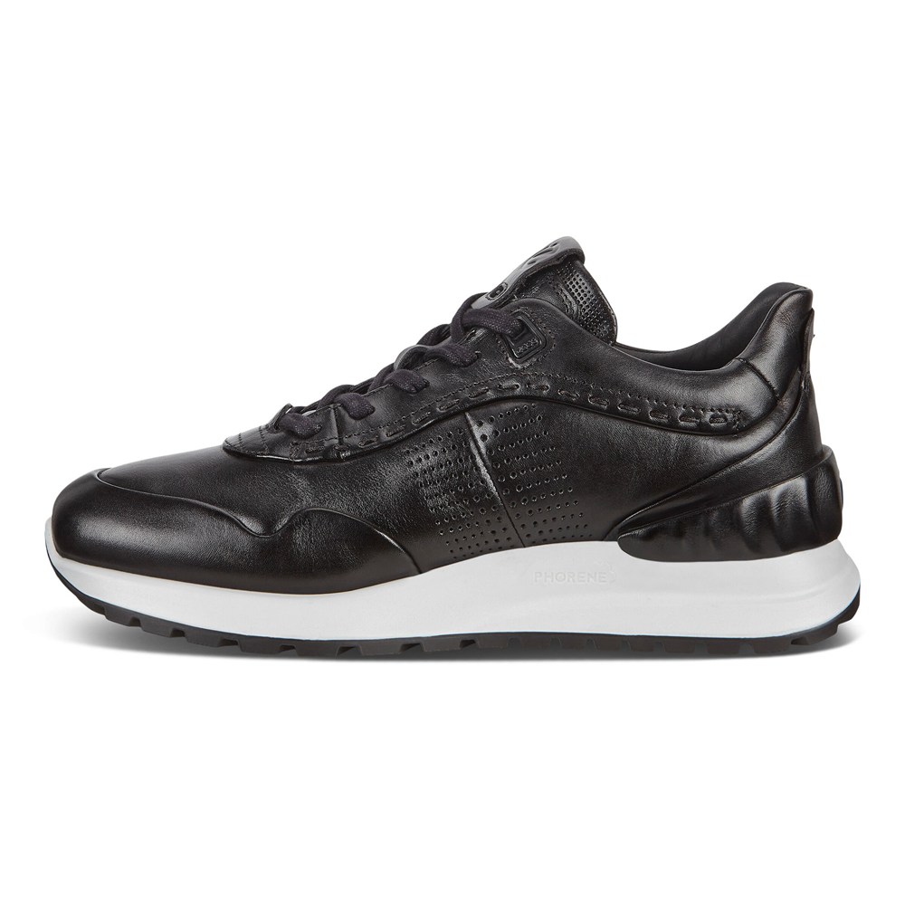 Tenis Hombre - ECCO Astir Embossed - Negros - PRV908714